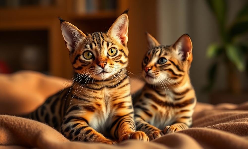 Bengal vs Savannah cat - home environment