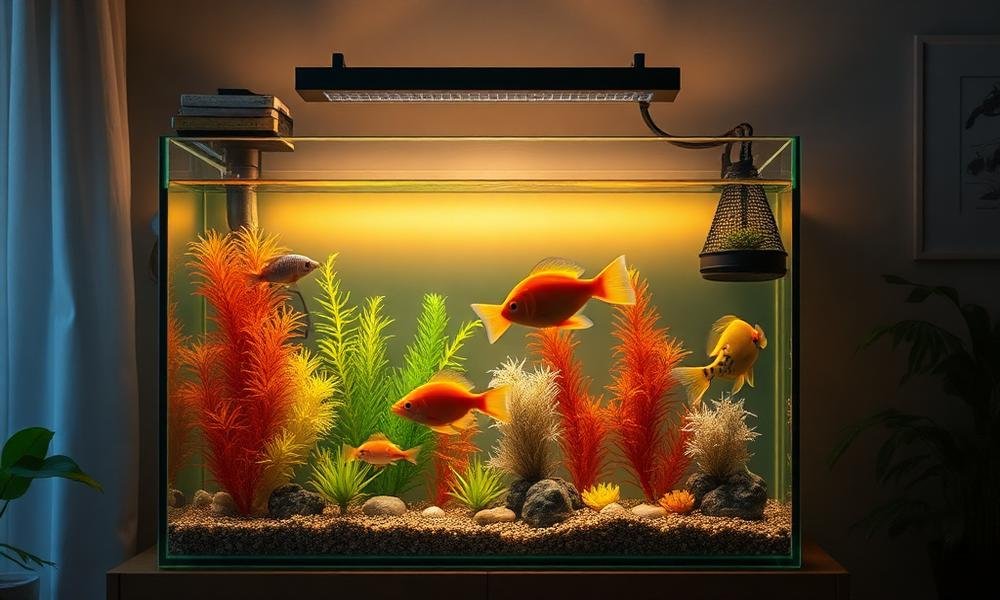 best aquarium lighting - home environment
