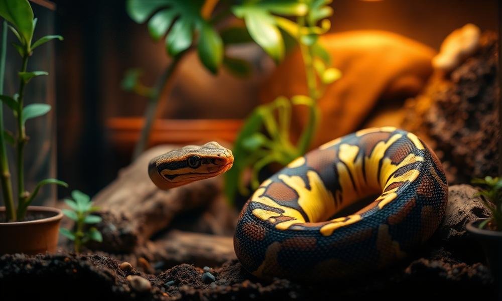 best ball python enclosure - home environment