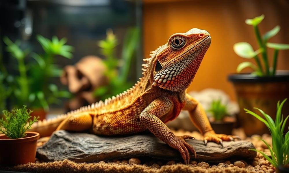 best bearded dragon tank - home environment