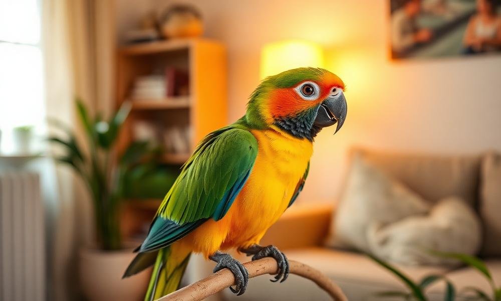 best beginner parrot species for a small apartment - home environment