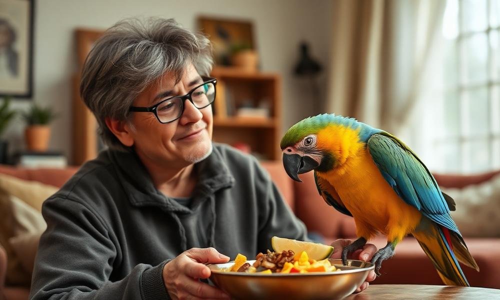 best bird food for parrots - owner guide