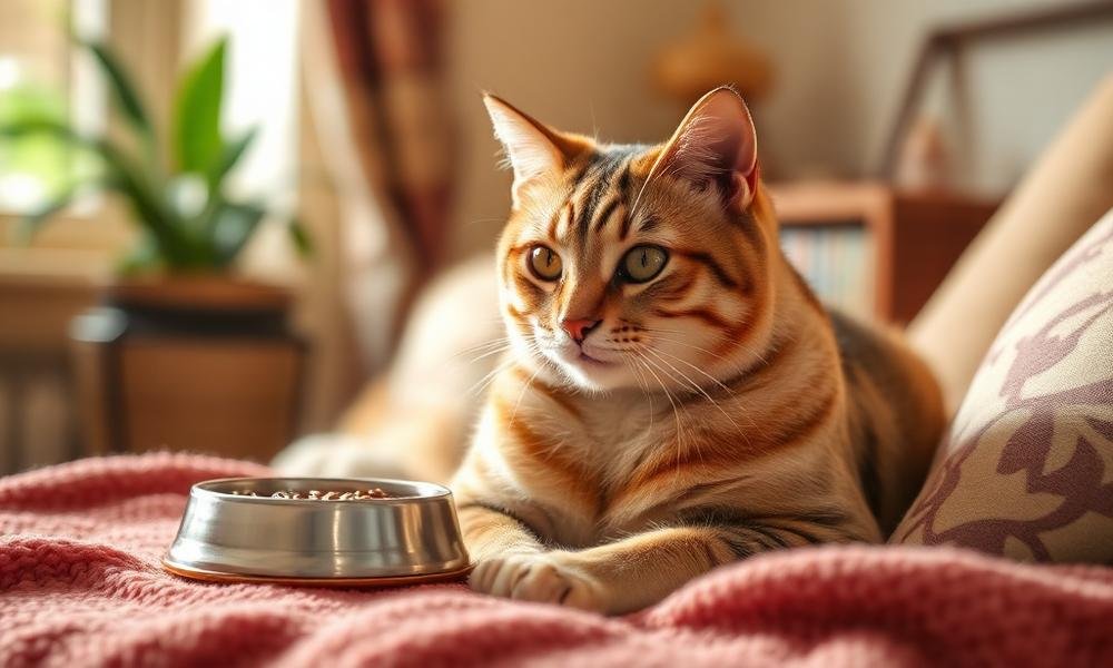best cat food for senior cats - home environment