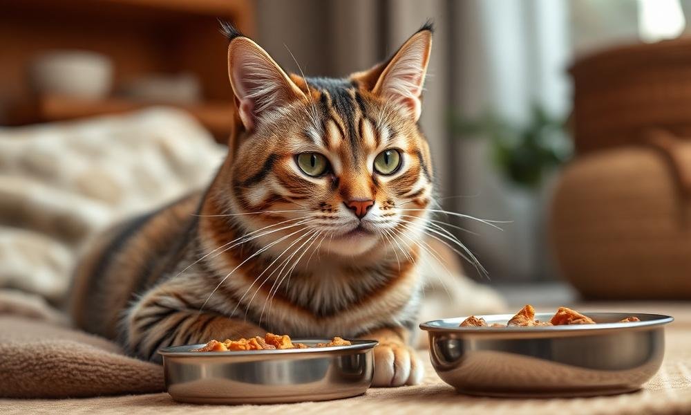 best cat food for sensitive stomach - home environment