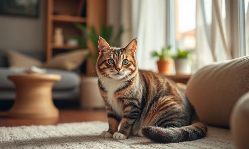 best cat litter for small apartments - home environment