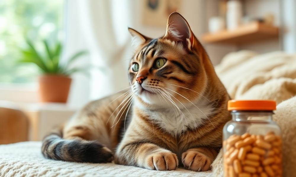 best cat vitamins and supplements - home environment