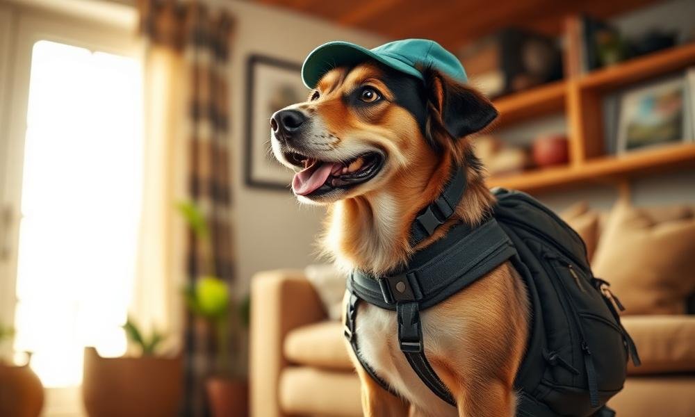 best dog backpack for hiking - home environment