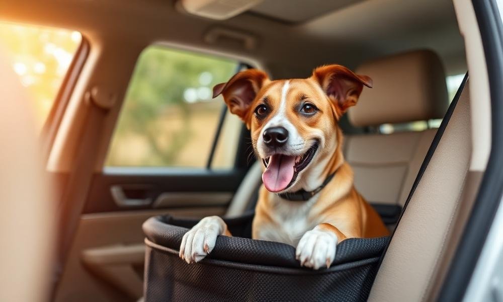 best dog car seat safety options - home environment