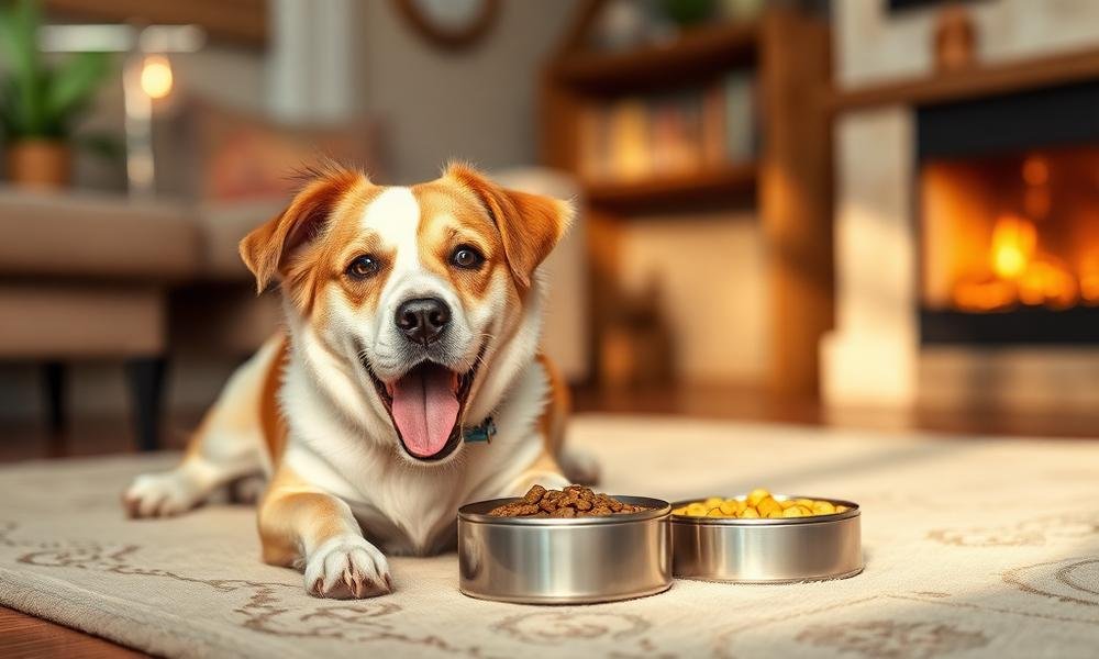 best dog food for active dogs energy - home environment