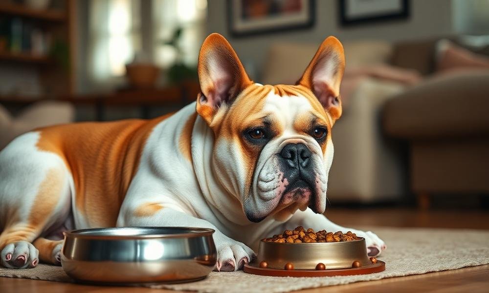 best dog food for bulldog digestion - home environment