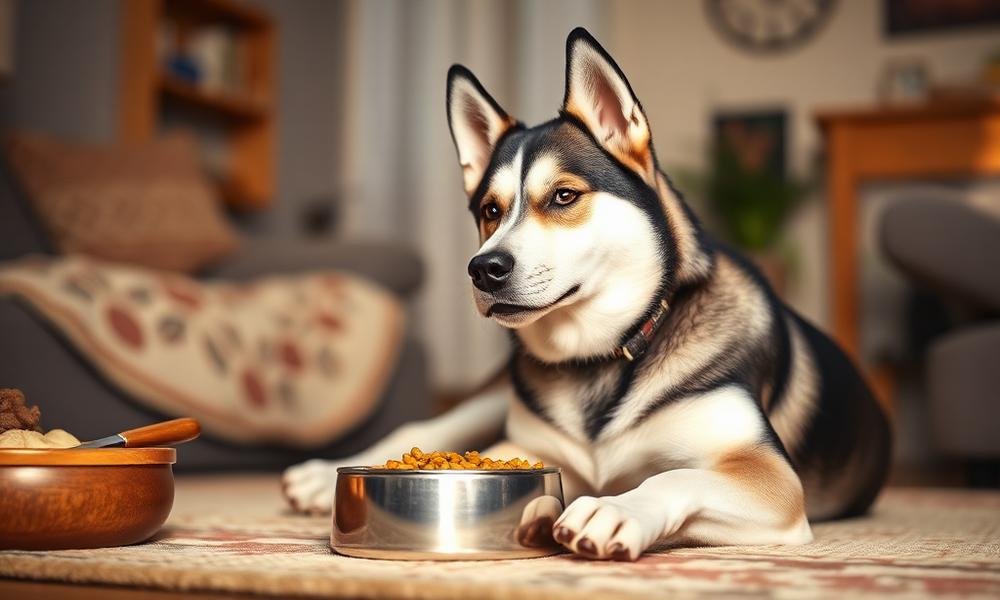 best dog food for husky breed - home environment