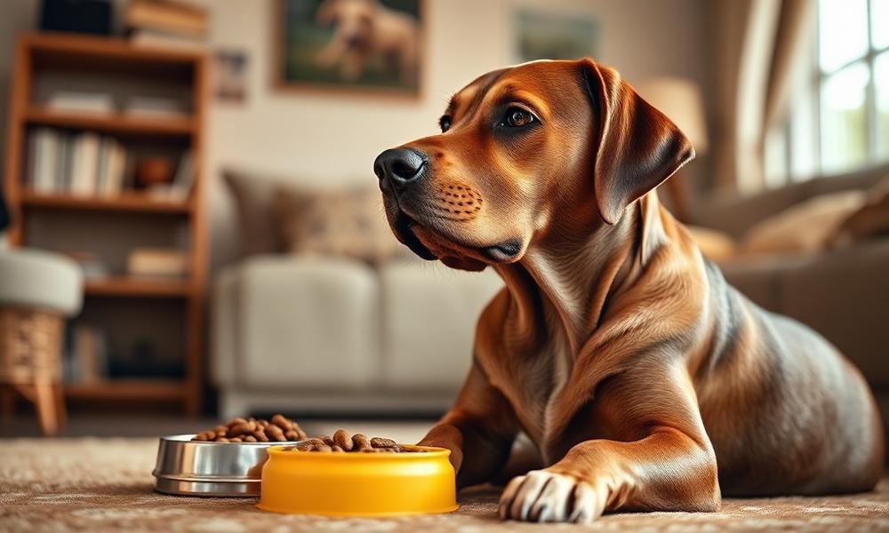 best dog food for labrador retriever - home environment