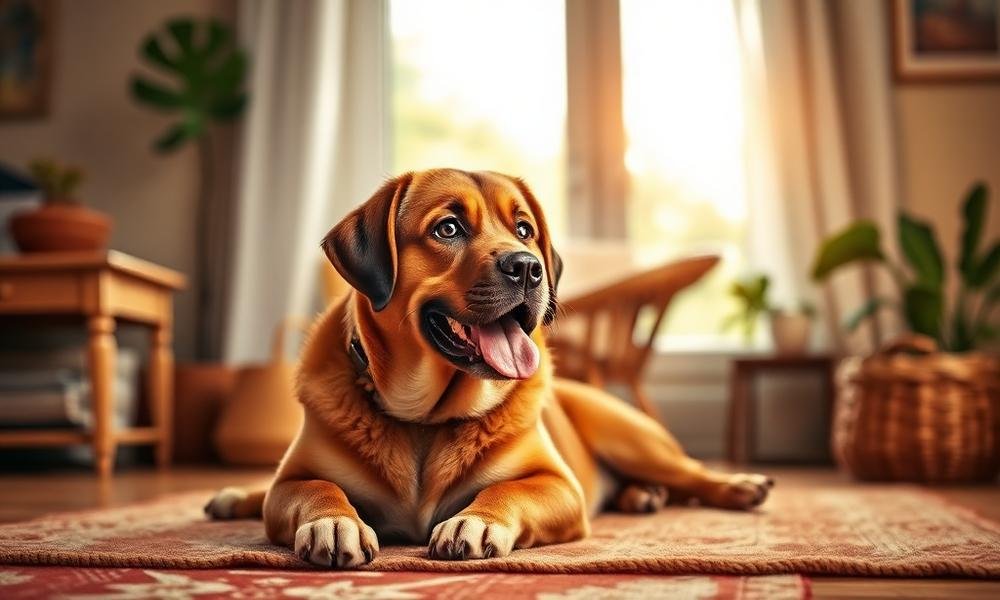best dog food for large breed puppies - home environment