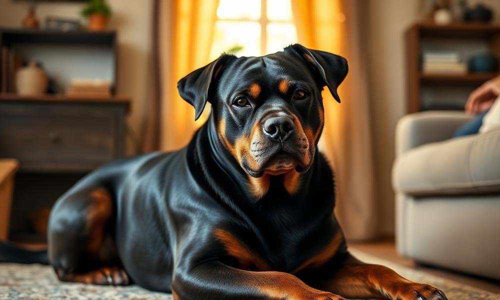 best dog food for rottweiler muscle - home environment