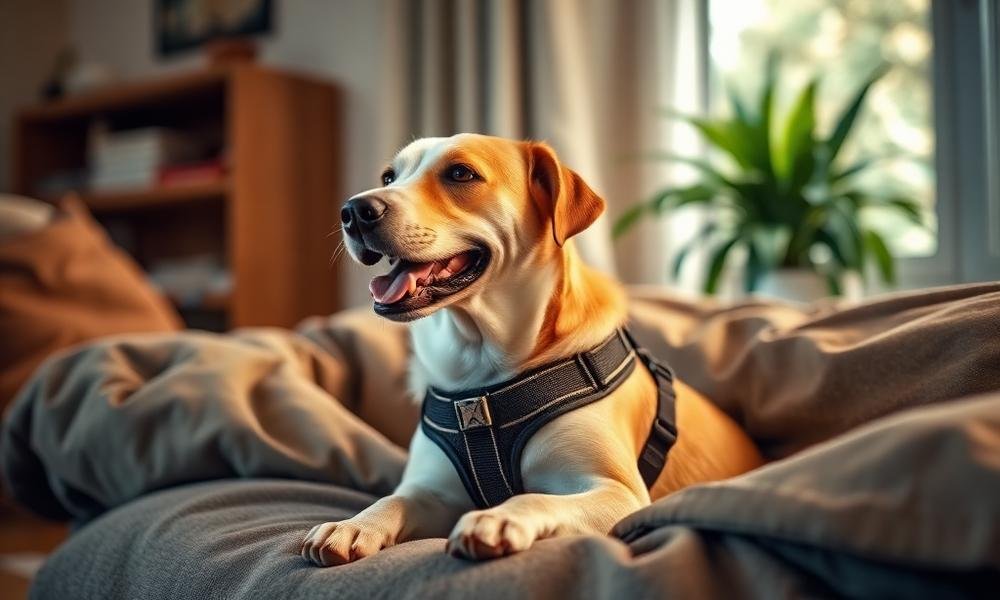 best dog harness no pull design - home environment