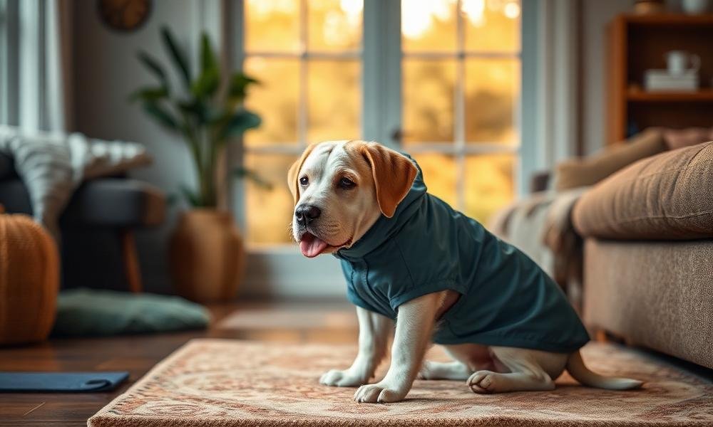 best dog raincoat waterproof options - home environment