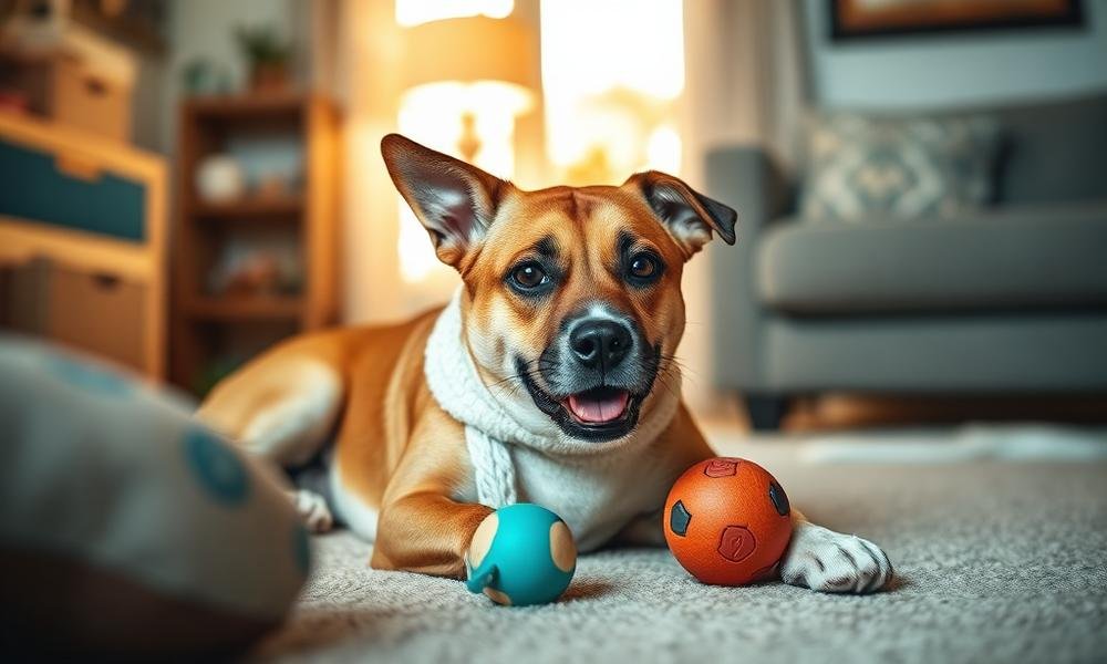 best dog toys for aggressive chewers - home environment