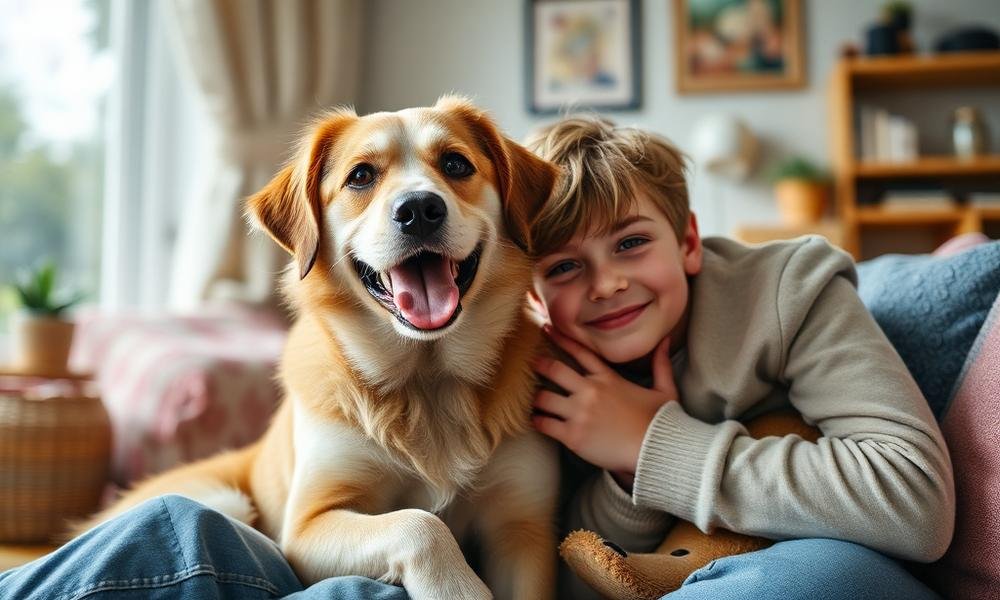 best family dog breed for active household with young children - owner guide