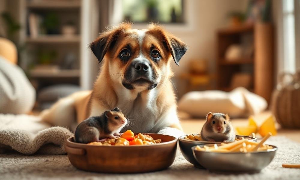 best hamster food balanced diet - home environment