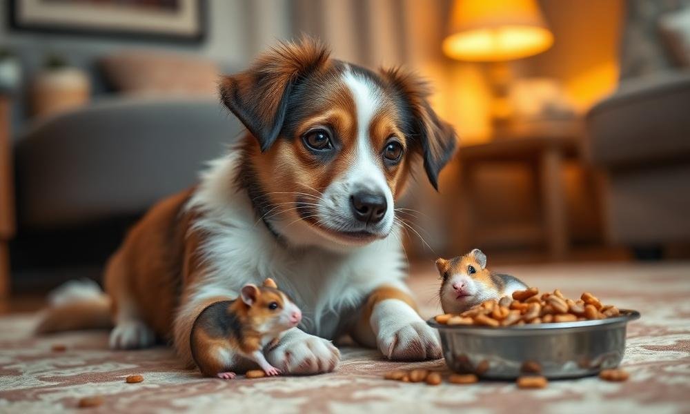 best hamster food - home environment