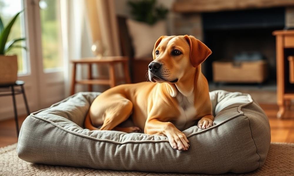 best orthopedic dog bed for senior dogs - home environment