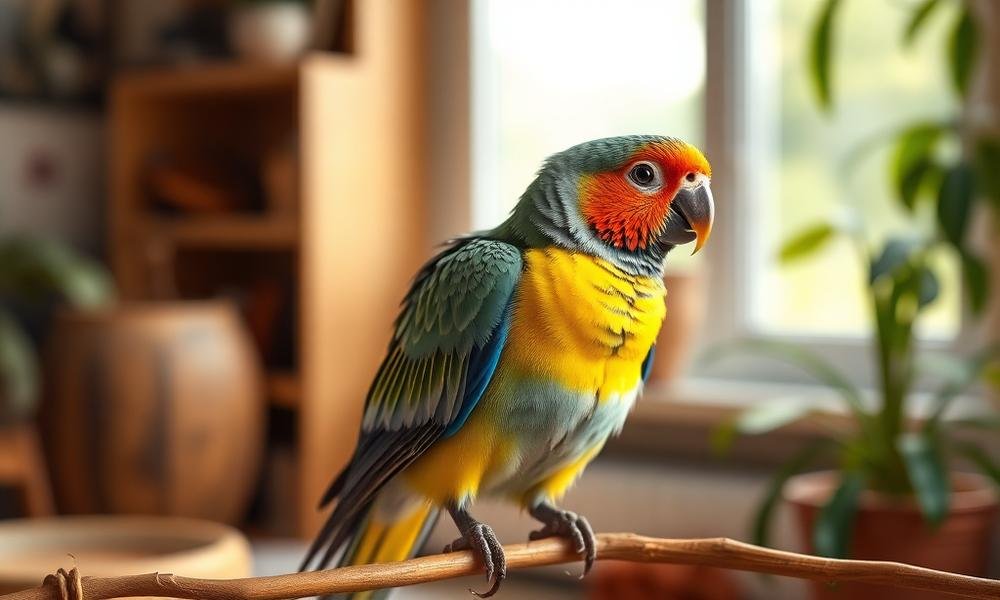 best pet birds for beginners - home environment
