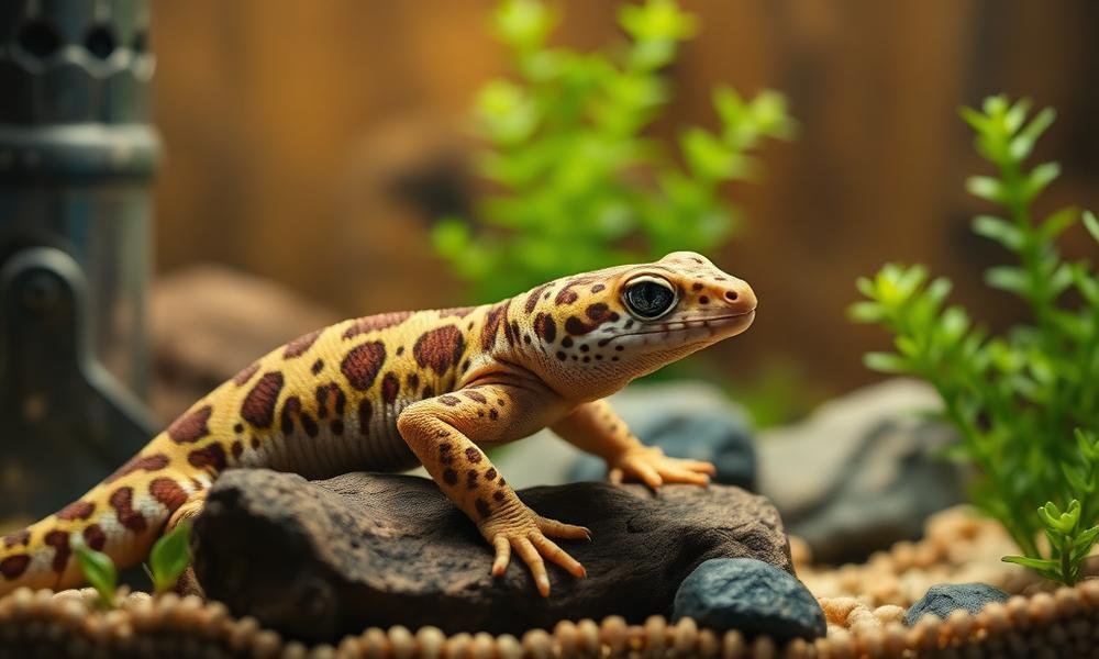 best tank setup for leopard gecko - home environment
