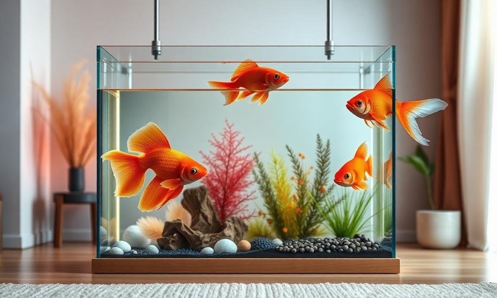 betta vs goldfish as pets - home environment