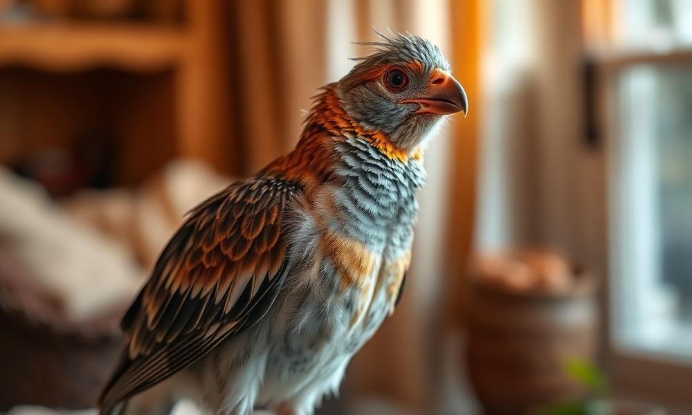 bird molting what to expect - home environment
