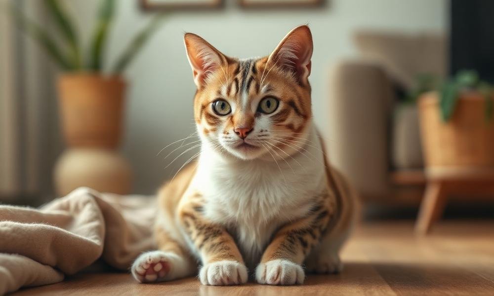cat anxiety signs and treatment - home environment