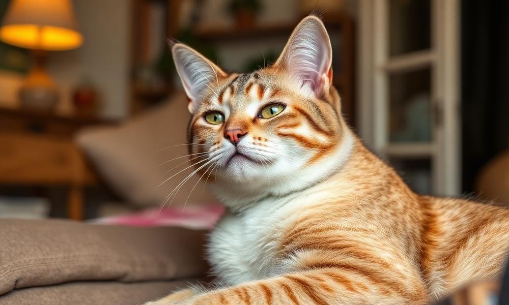 cat ear position meaning - home environment