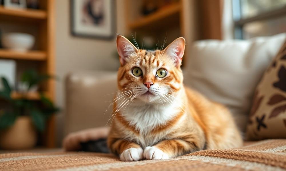 cat hyperthyroidism signs - home environment