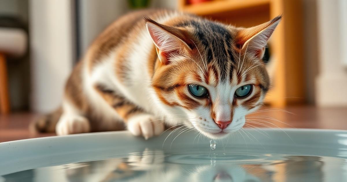 cat not drinking water - featured guide image