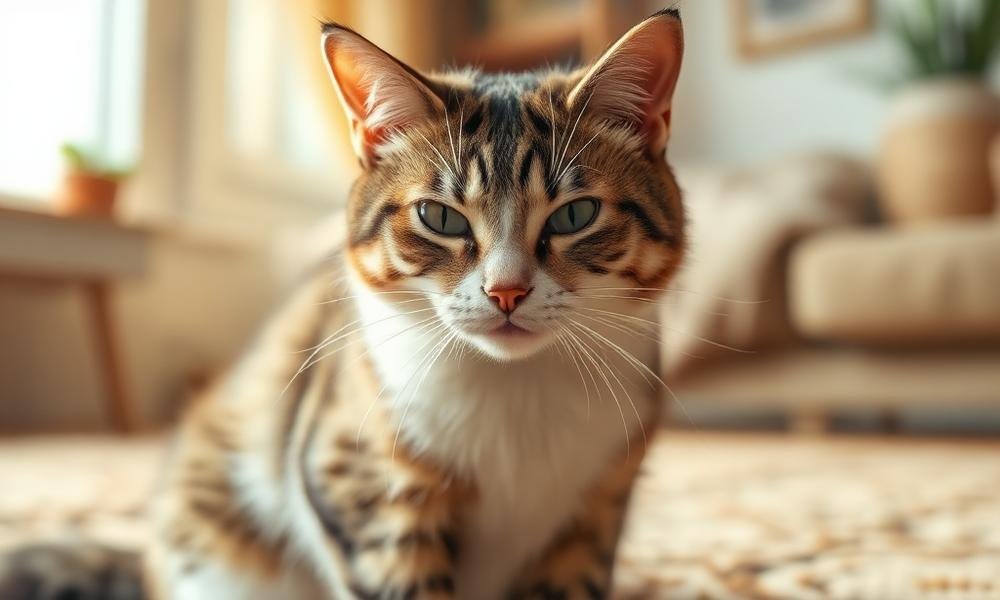 cat sneezing and coughing causes - home environment