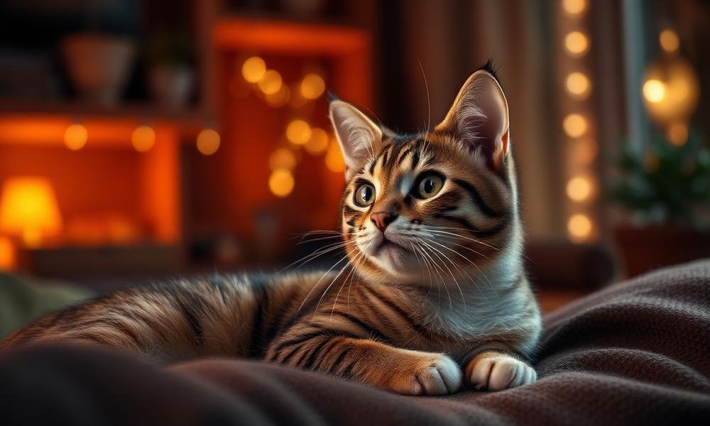 cat zoomies at night meaning - home environment
