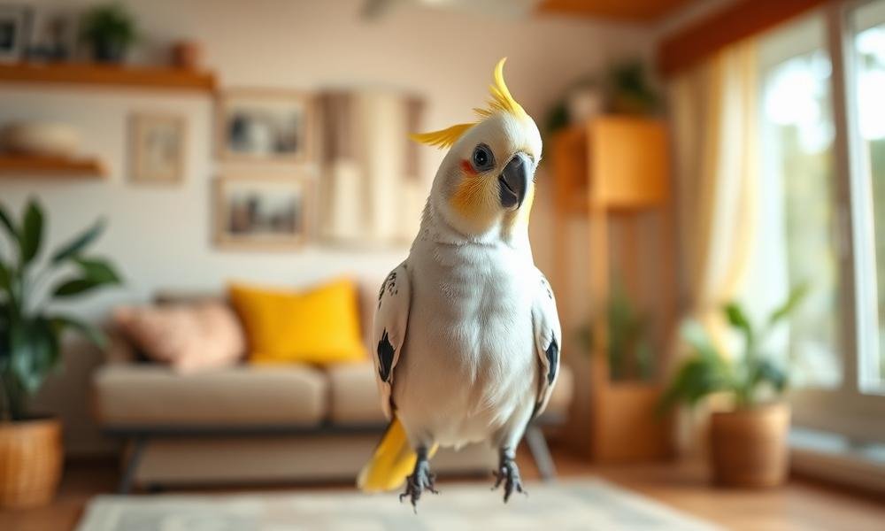 cockatiel care guide - home environment