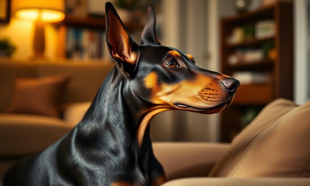 doberman breed profile - home environment