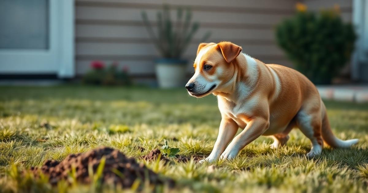 dog digging in yard how to stop - featured guide image