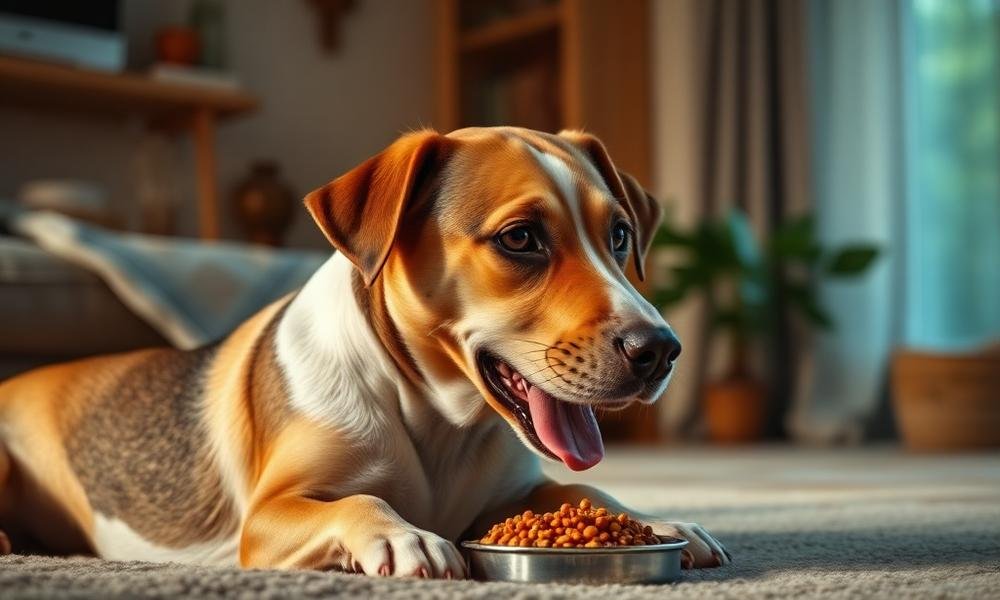 dog food causing diarrhea symptoms - home environment
