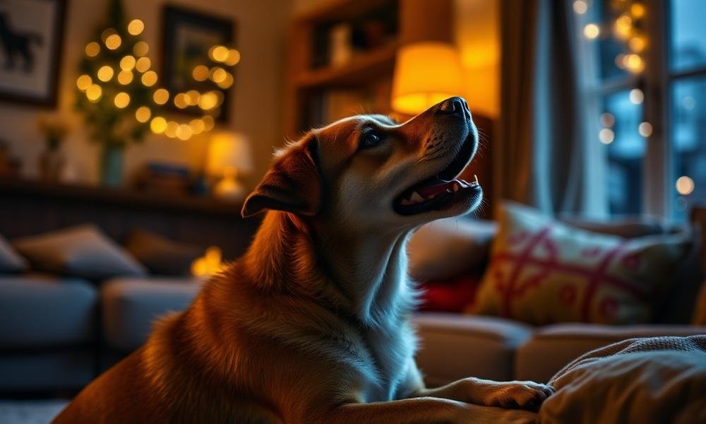 dog howling at night meaning - home environment