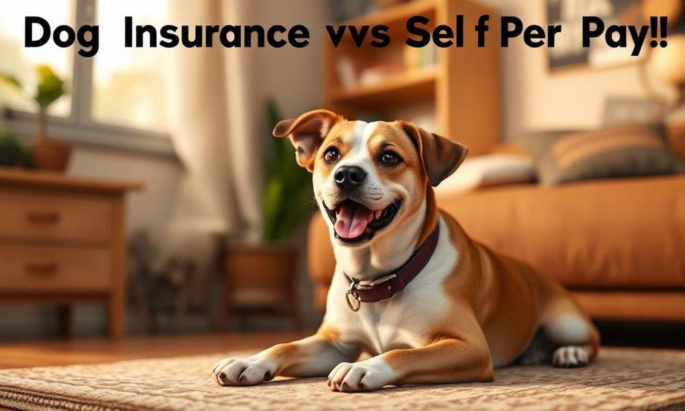 dog insurance vs self pay vet costs - home environment
