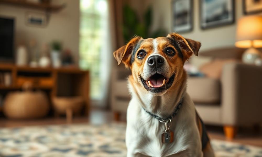 dog scared of loud noises solution - home environment