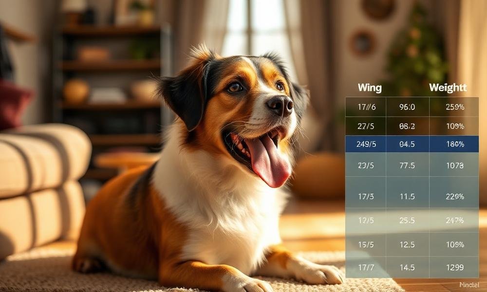 dog weight chart by breed - home environment