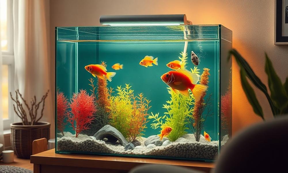 fish not eating causes - home environment
