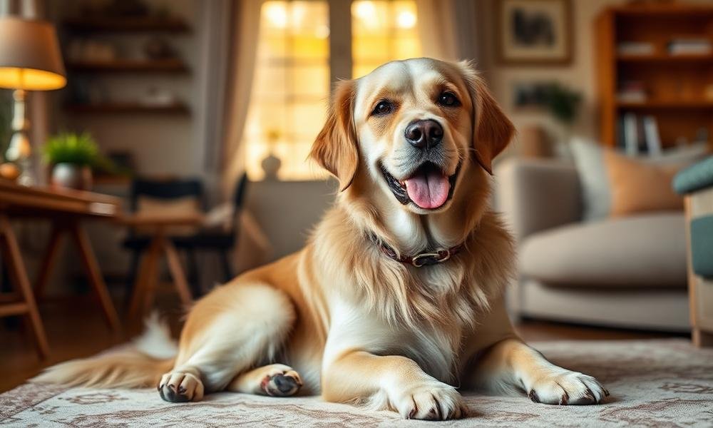 golden retriever breed guide - home environment