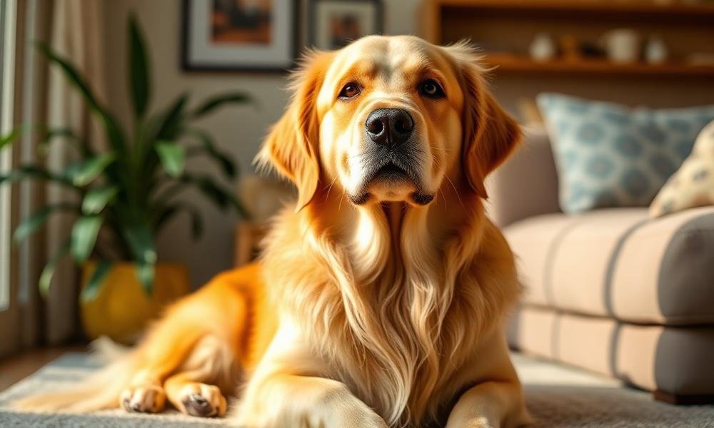 golden retriever personality traits guide - home environment
