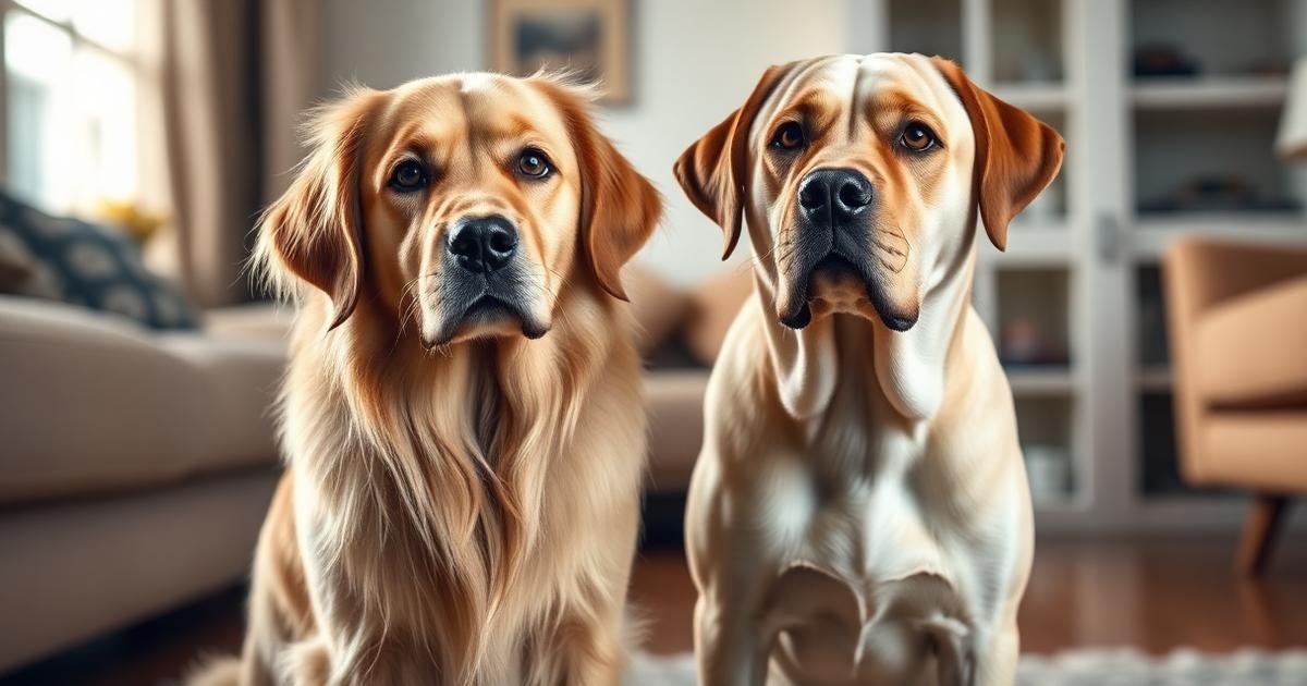 golden retriever vs labrador - featured guide image