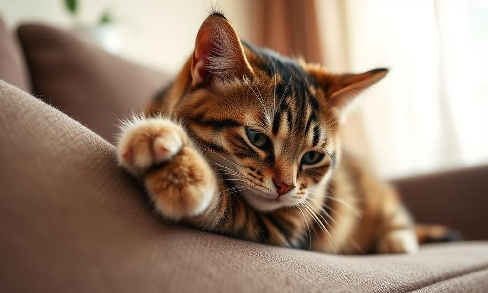 how do I get my cat to stop scratching the couch - practical tips