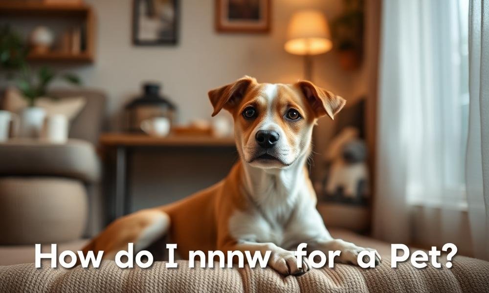 how do I know if I am ready for a pet - home environment