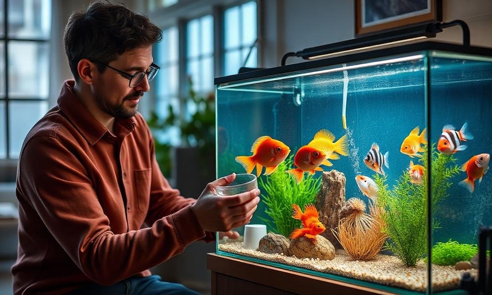 how often feed fish daily - owner guide